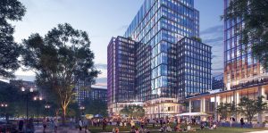 Amazon HQ2 Rendering, National Landing